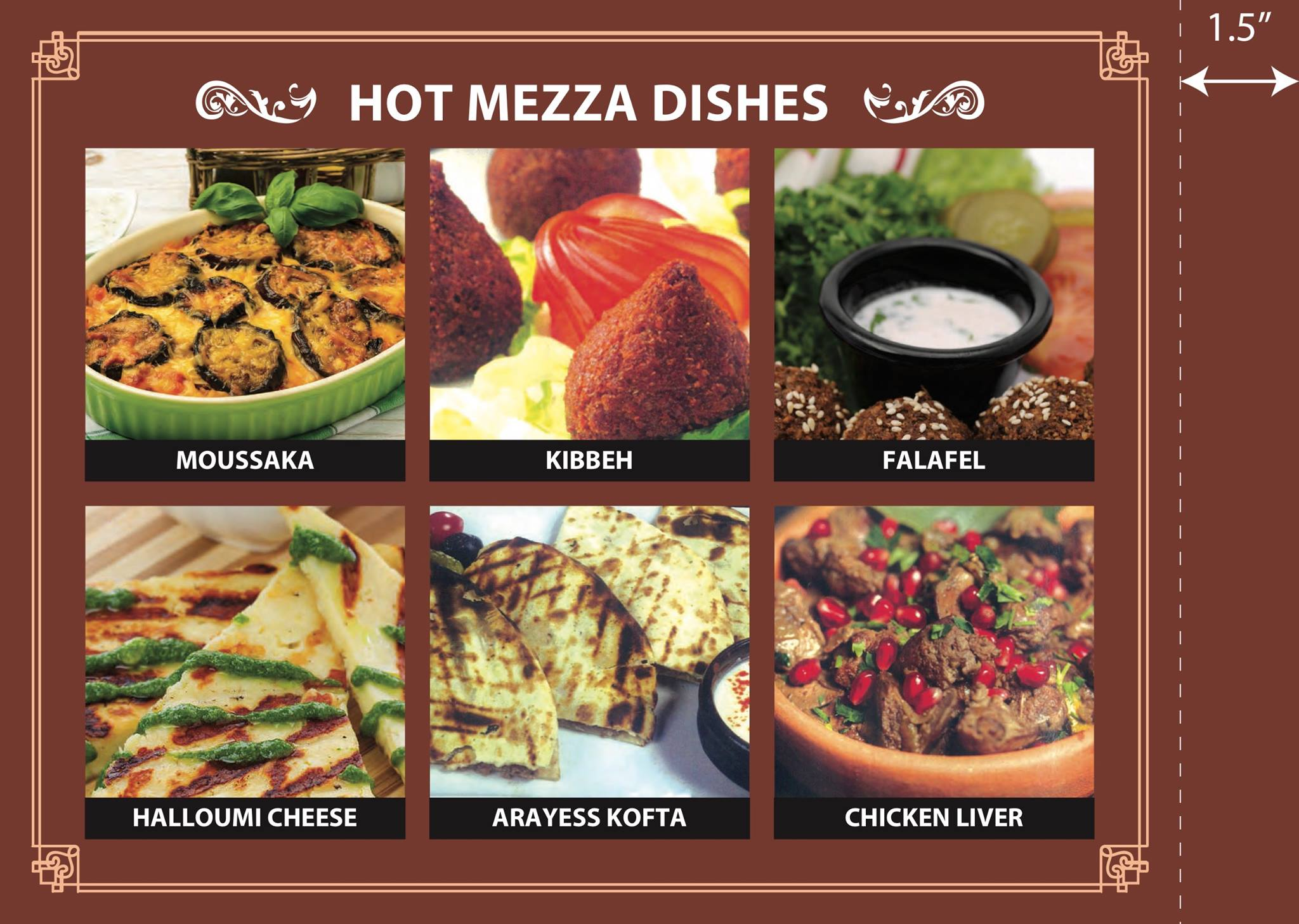 Byblos Grill mezza dishes