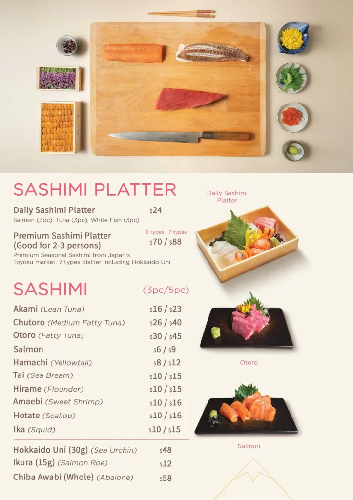 Sashimi Platter