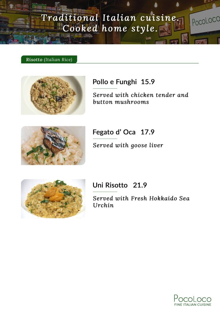PocoLoco italian rice