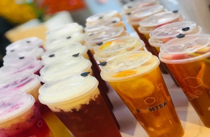 Fun tea menu