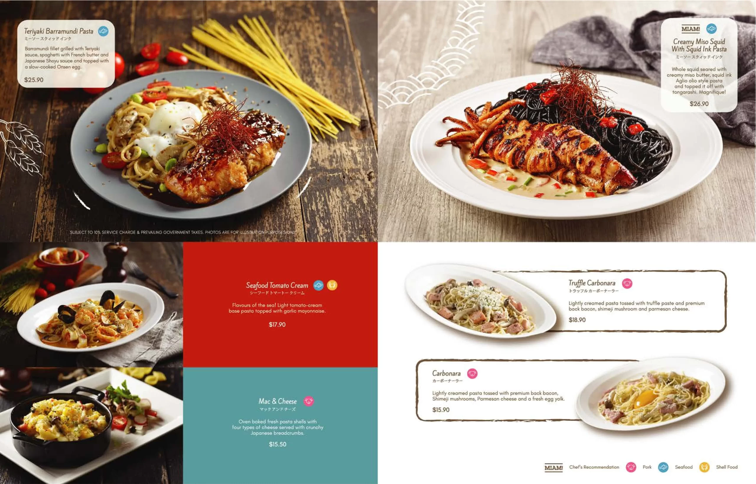 Miam Miam Singapore Menu & Price List Updated Apr 2024