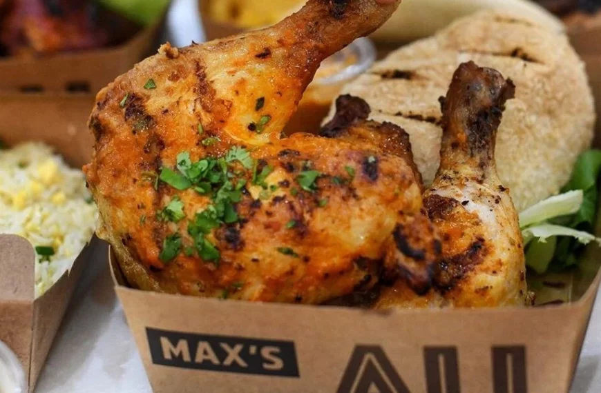 maxs all about chicken menu