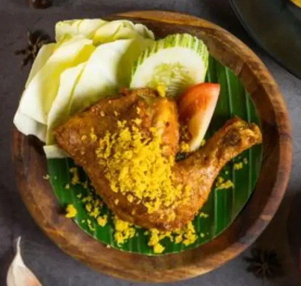 ayam penyet president menu item