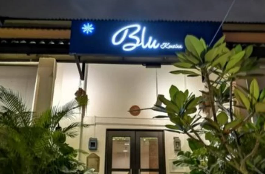 Blu Kouzina Menu