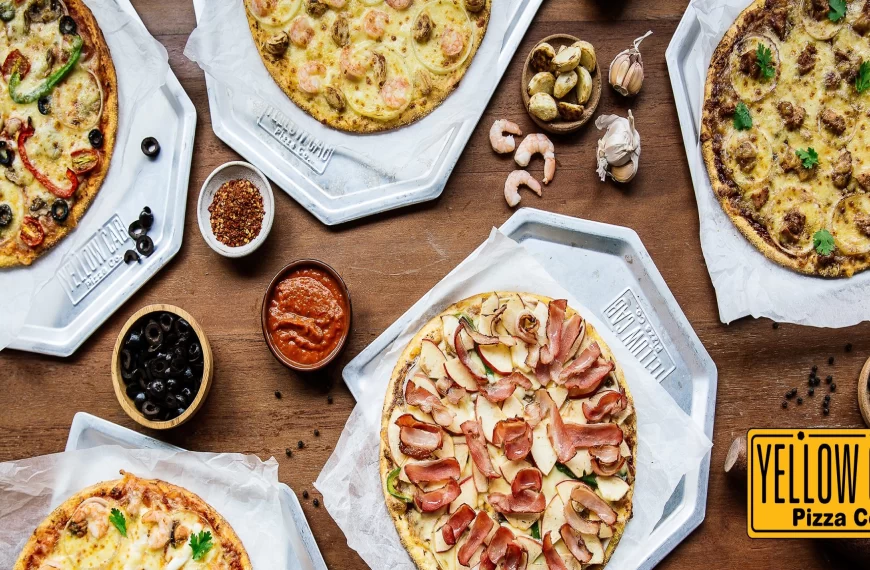 Yellow Cab Pizza Menu