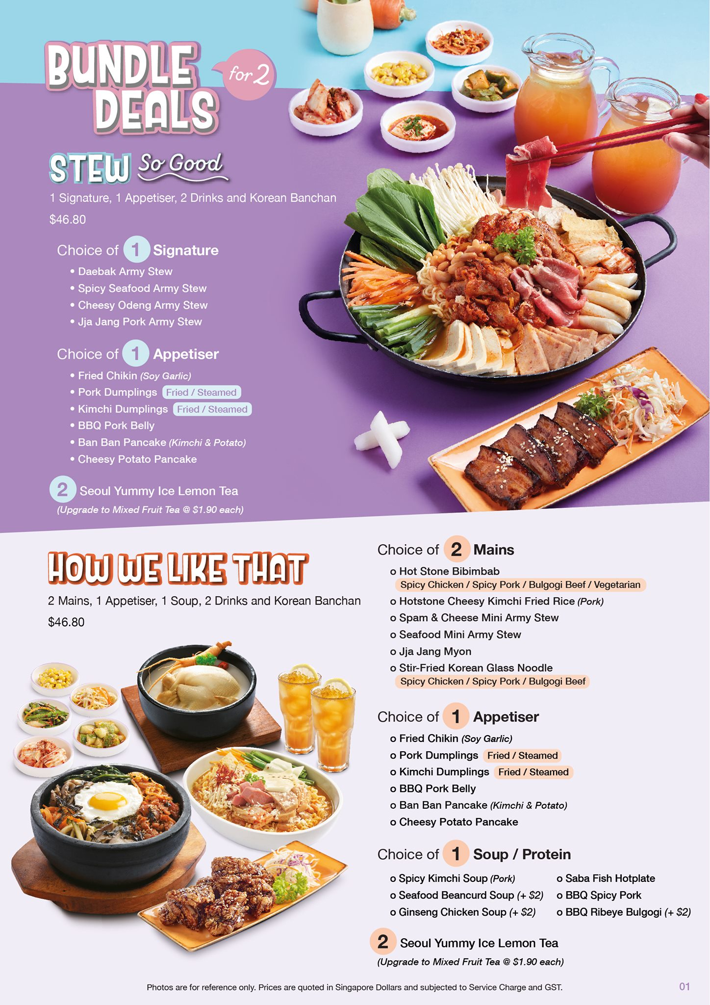 Seoul Yummy stew bundle deals