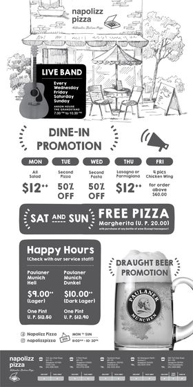 napolizz pizza promotions