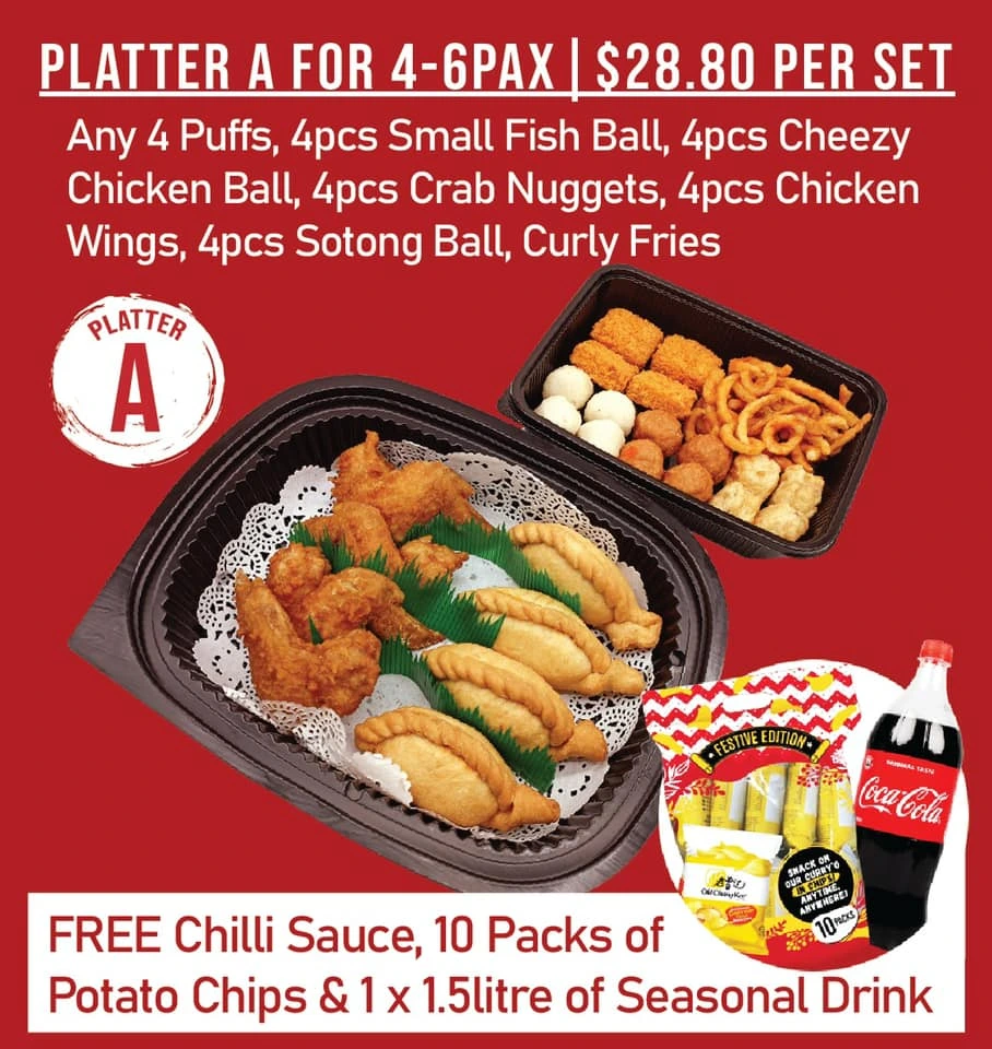 Platter for 4 to 6 person