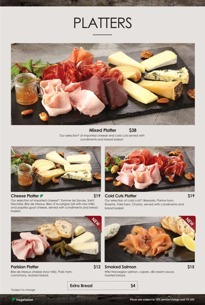 Wine Connection Platters