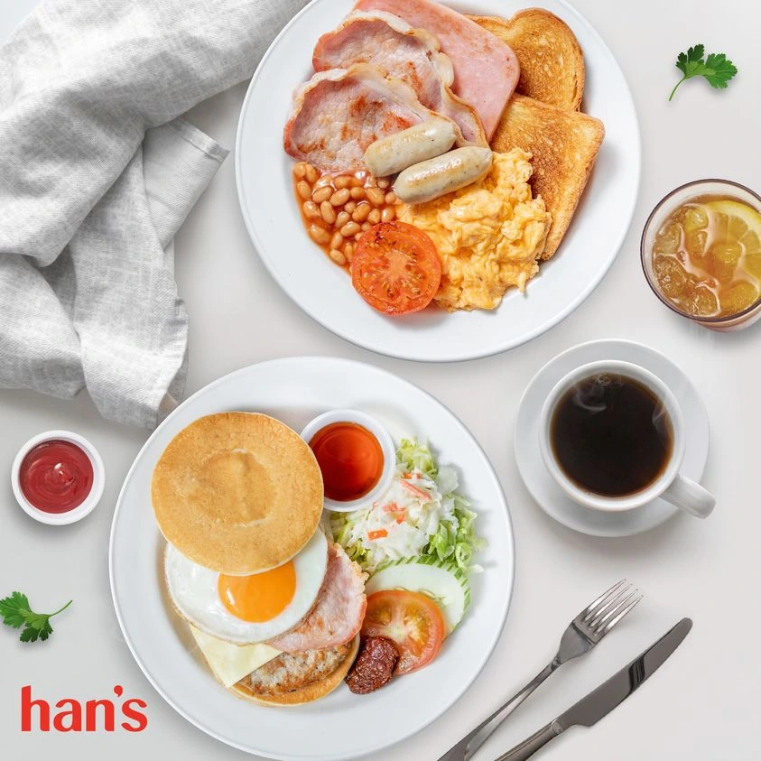 Hans Menu Breakfast