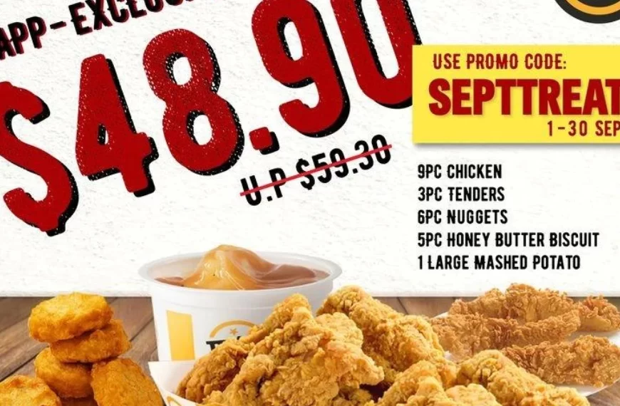 Texas Chicken Menu