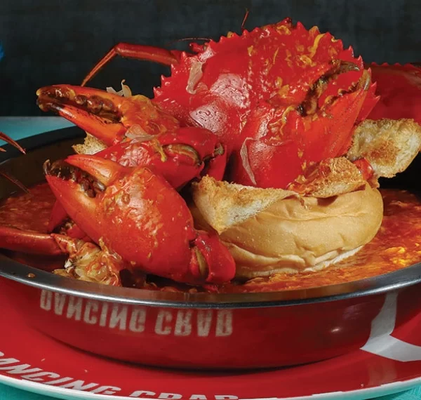Dancing crab Menu
