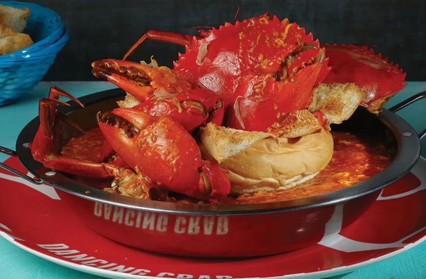 Dancing crab Menu