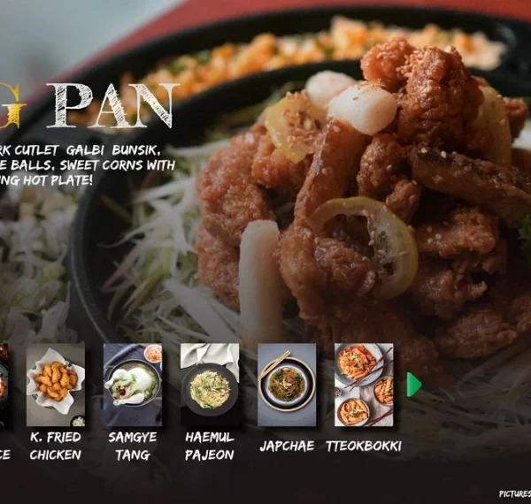 Wonderful Bapsang Menu