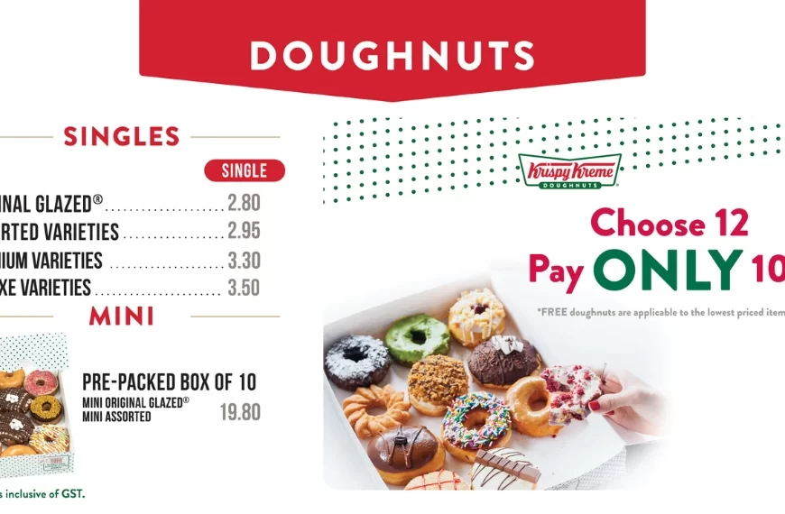 Krispy Kreme Menu