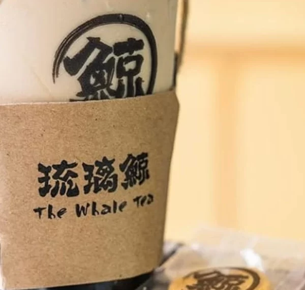 The Whale tea Menu