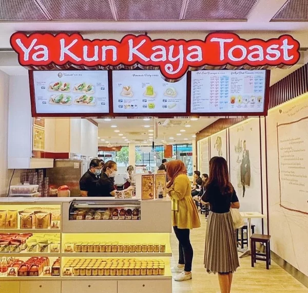 Ya Kun Kaya Toast Menu