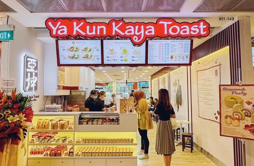 Ya Kun Kaya Toast Menu
