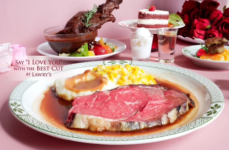 Lawry's Menu