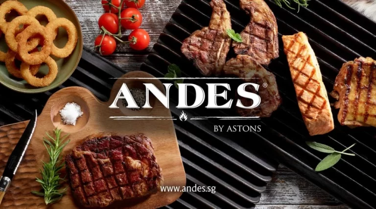 ANDES BY ASTONS SINGAPORE MENU PRICES UPDATED 2023