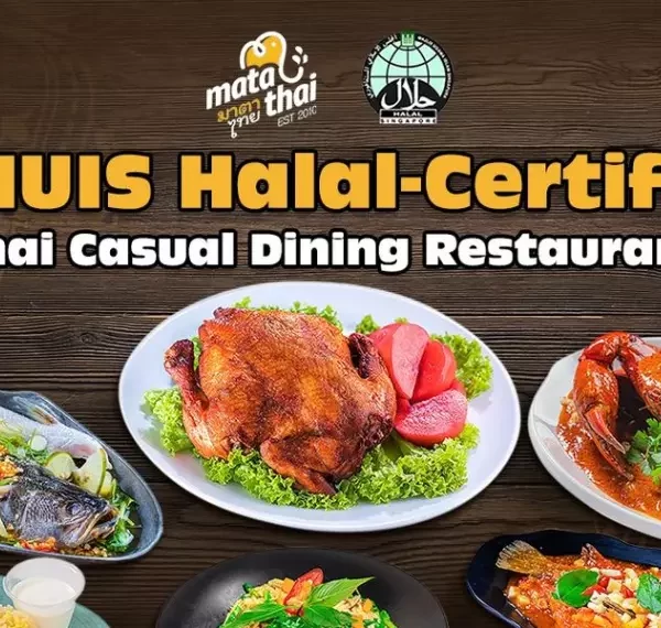 Mata Thai Menu