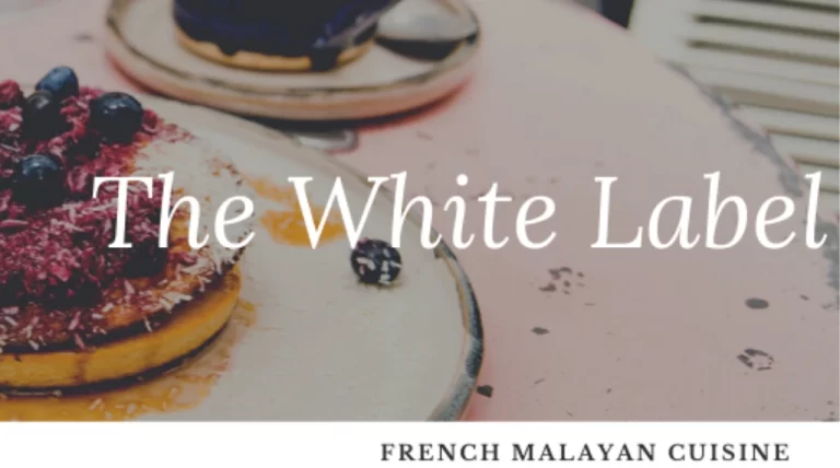 THE WHITE LABEL SINGAPORE MENU PRICES UPDATED 2023
