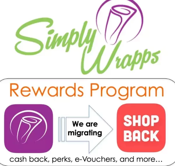 Simply Wrapps Menu