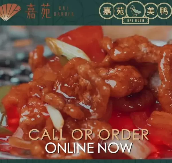 Kai Duck Menu