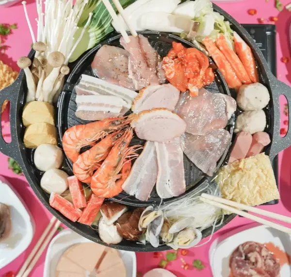 Siam Square Mookata Menu