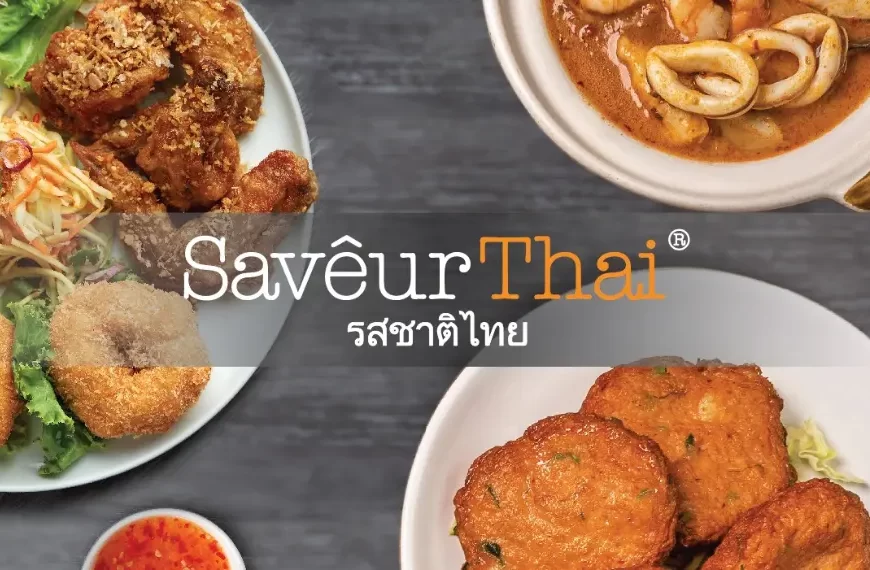 saveur thai menu