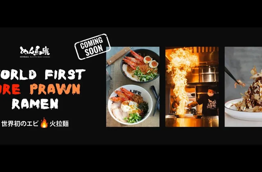 Menbaka Fire Ramen Menu