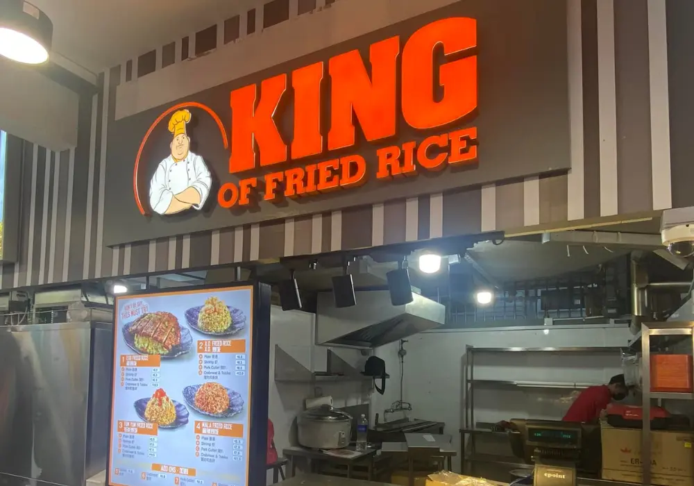 KING OF FRIED RICE MENU OUTLET
