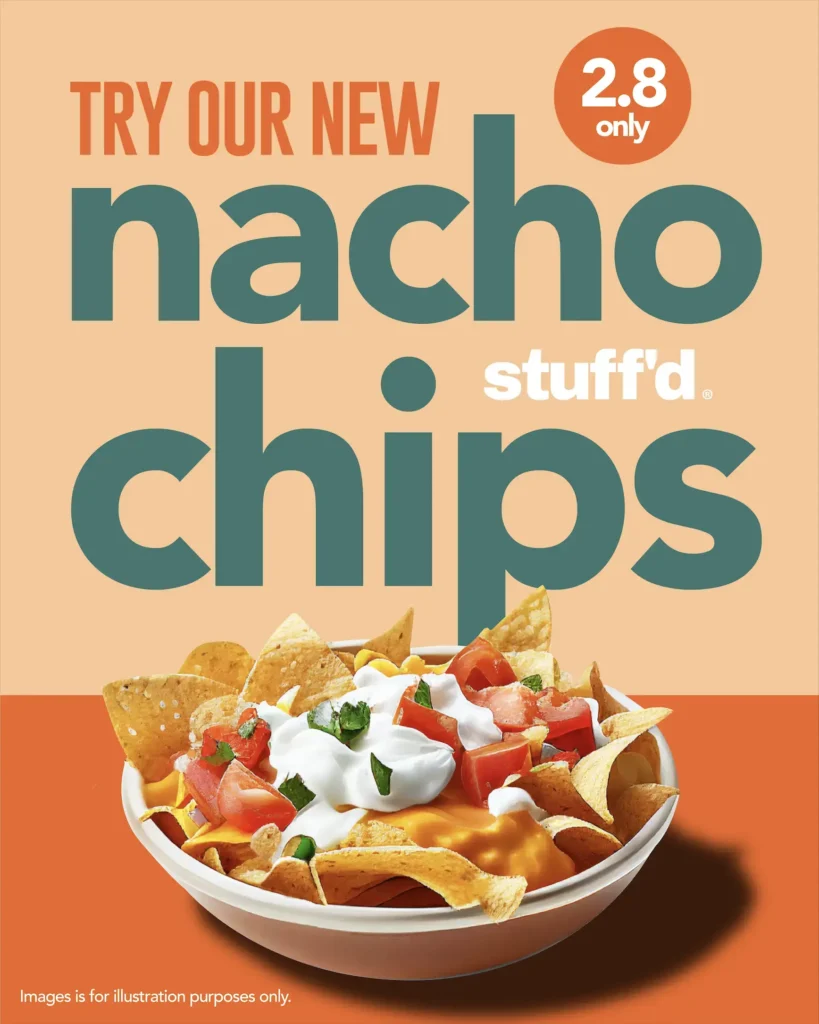 Stuff'd Latest Menu Addition Nacho Chips