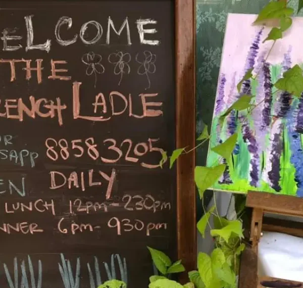 The French ladle Menu