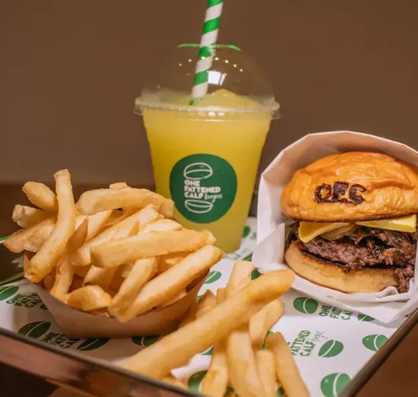 One Fattened Calf Menu