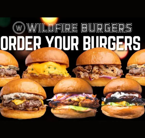 wildfire burgers menu